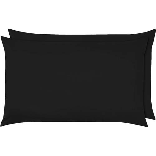 pack of 2 ultra fine 100 cotton pillowcase envelope closure pillow covers in a of colours