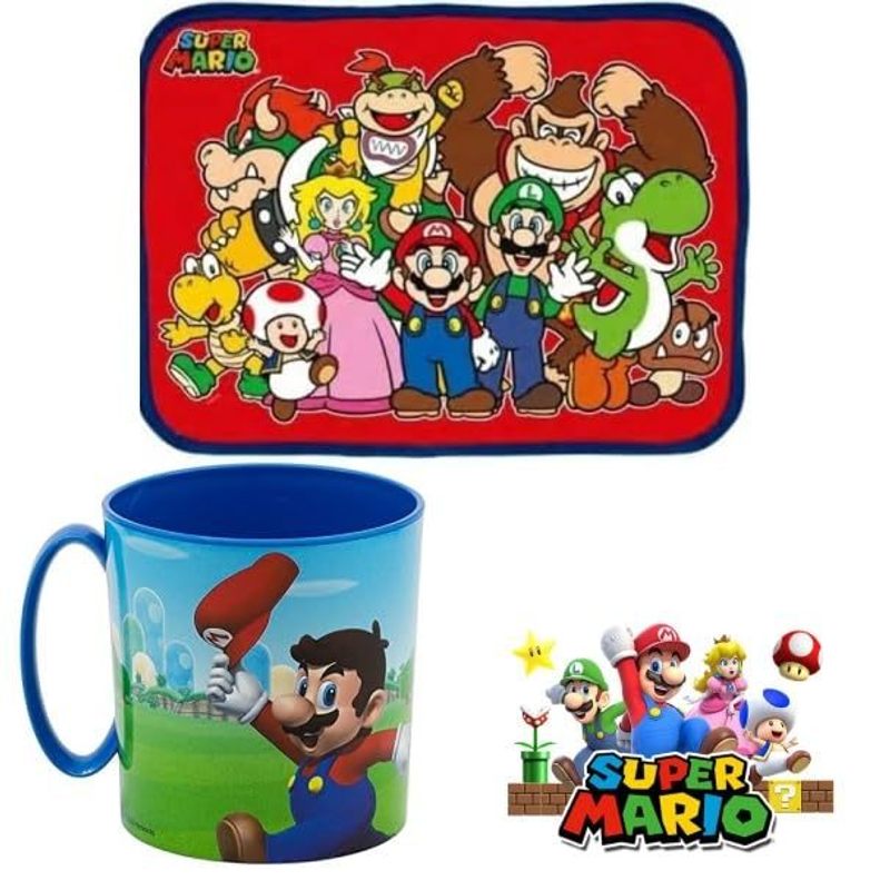 2-delige ontbijtsnackset met zachte opvouwbare placemat