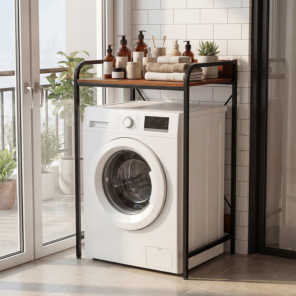 Space Saving Bathroom & Laundry Storage Rack