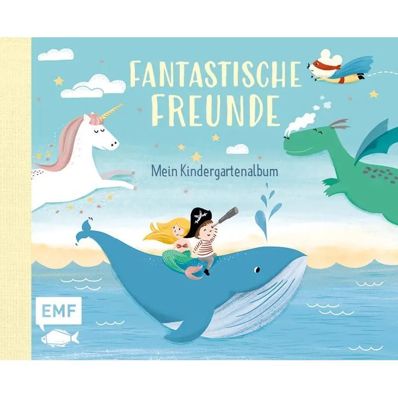 Image of Fantastic My Kindergarten Album - Book - The Friendship Book For Girls And Boys From 3 Years - Sandy Lohß - 64 Pages - German - 2018 - Edition Michael Fischer - Ean 9783863559250