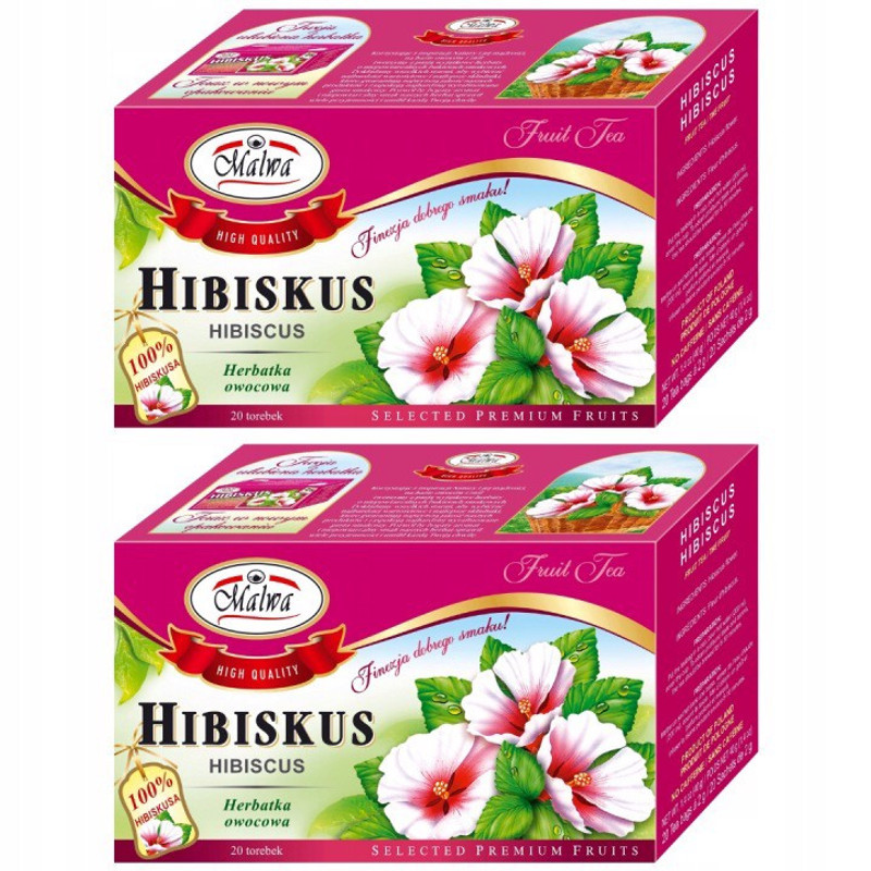 Fruit Hibiscus Tea 40g (20 X 2g) X 2pcs