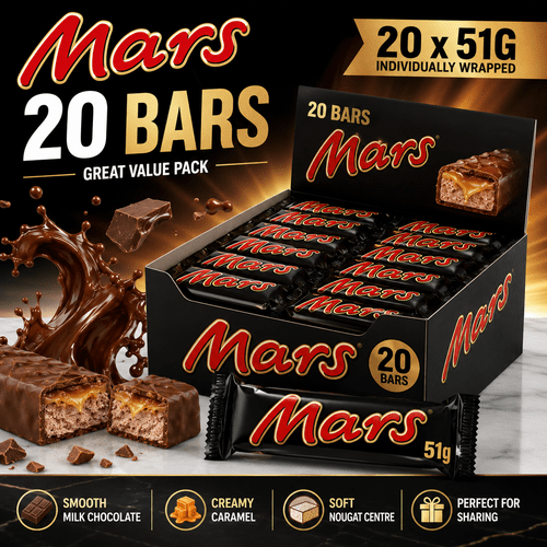 20 x 51g classic caramel coated in ideal for gifting