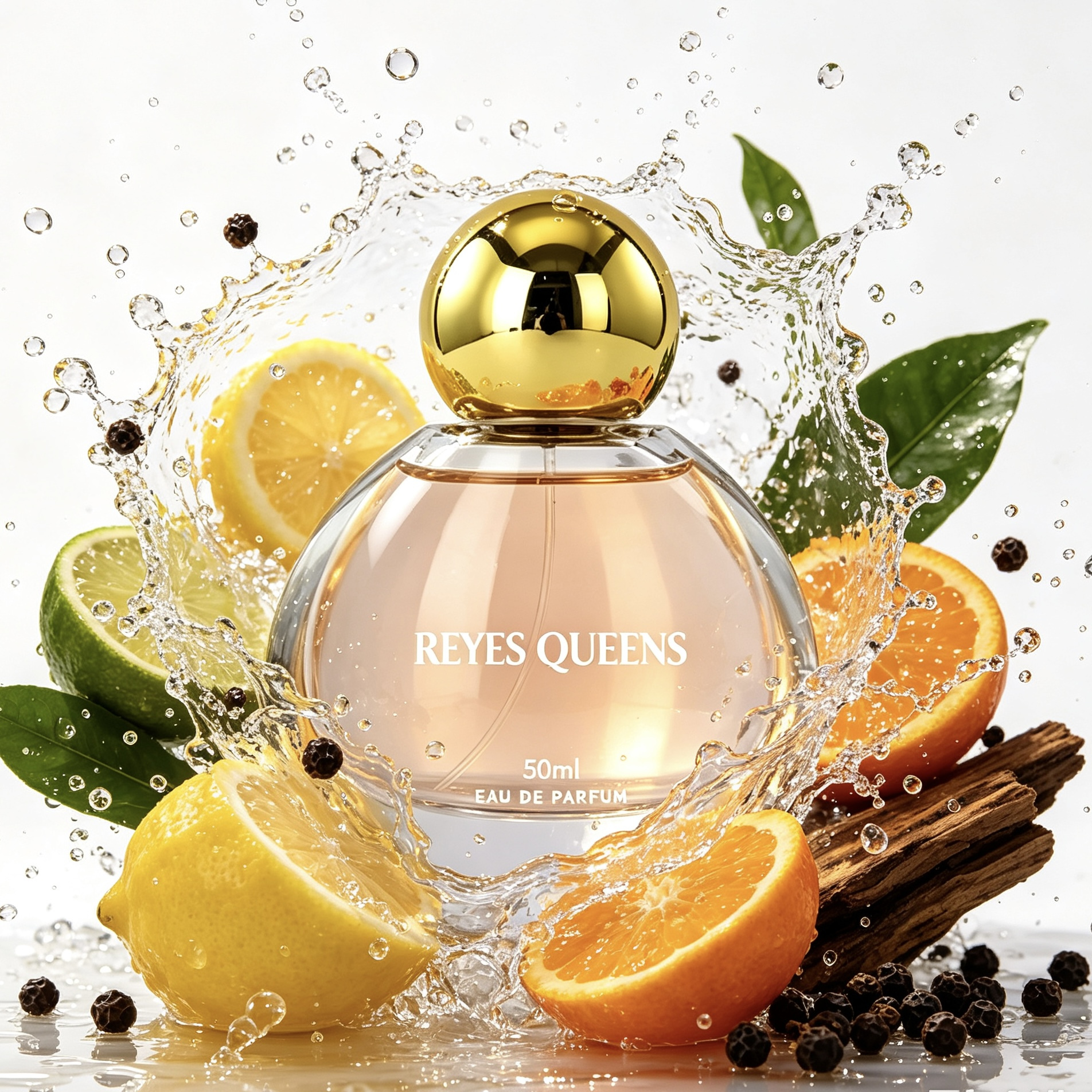 Image of Citrus & Pepper Eau De Parfum 50ml For Women – , Spicy Pink Pepper & Warm Base | Layered Fragrance With Bright Opening & Sensual Dry-down