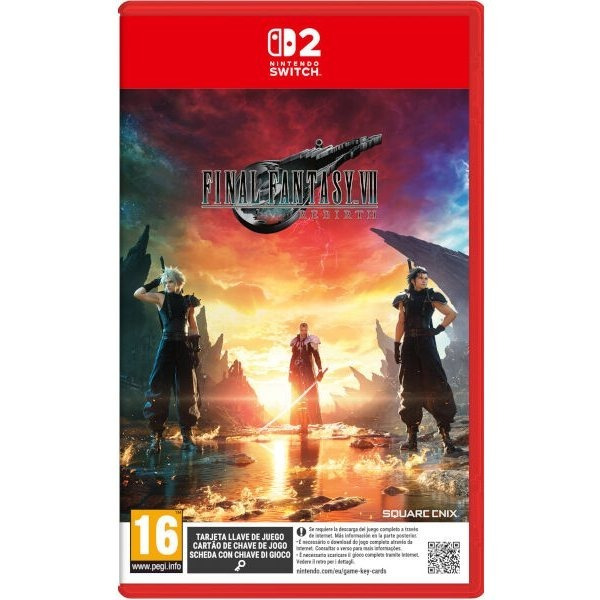 FINAL FANTASY VII REBIRTH SWITCH 2 PAL ESPAÑA NUEVO ESPAÑOL PRECINTADO
