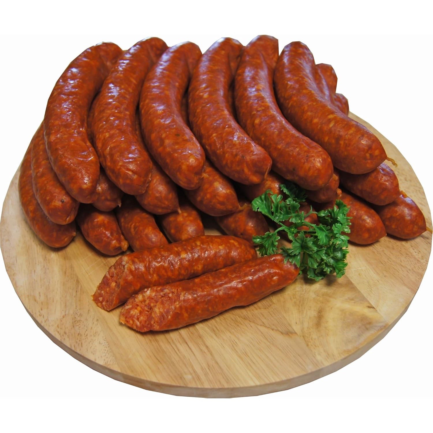 Image of Chili Sausage | Knacker | Chili Knacker | Chili Tip | Snack Sausage | Chili Sausage Links | Krainer | Premium Smoked Mettwurst | 10 X 55g