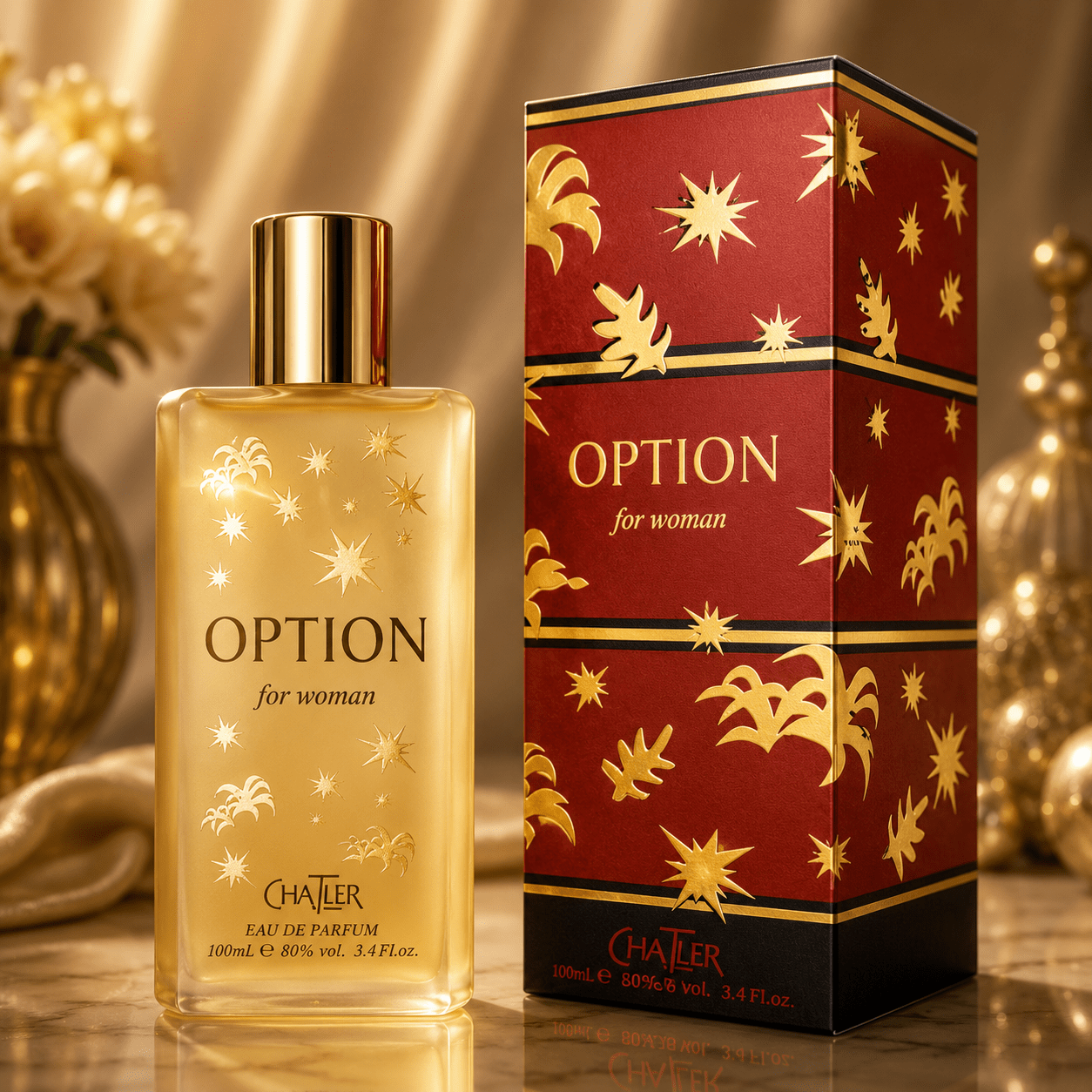 E-shop Everlyx – Parfüm-Option für Damen von Chatler, Eau de Parfum 100 ml, süßliches und blumiges mit warmer Note, intensiver und eleganter femininer