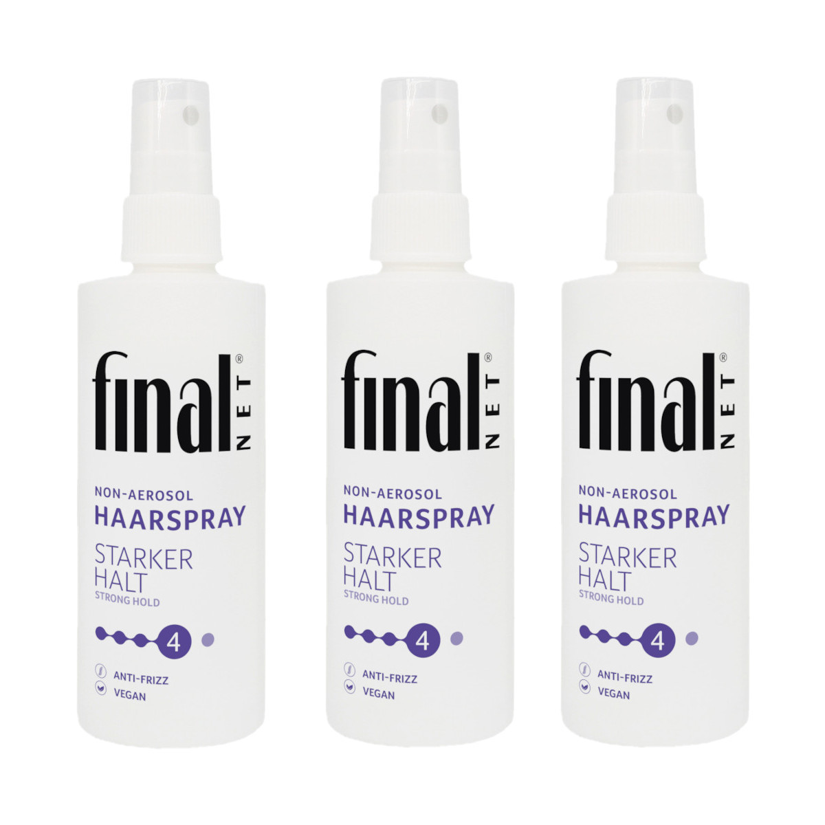 Final Net Neutral Without Propellant 125ml 3-pack