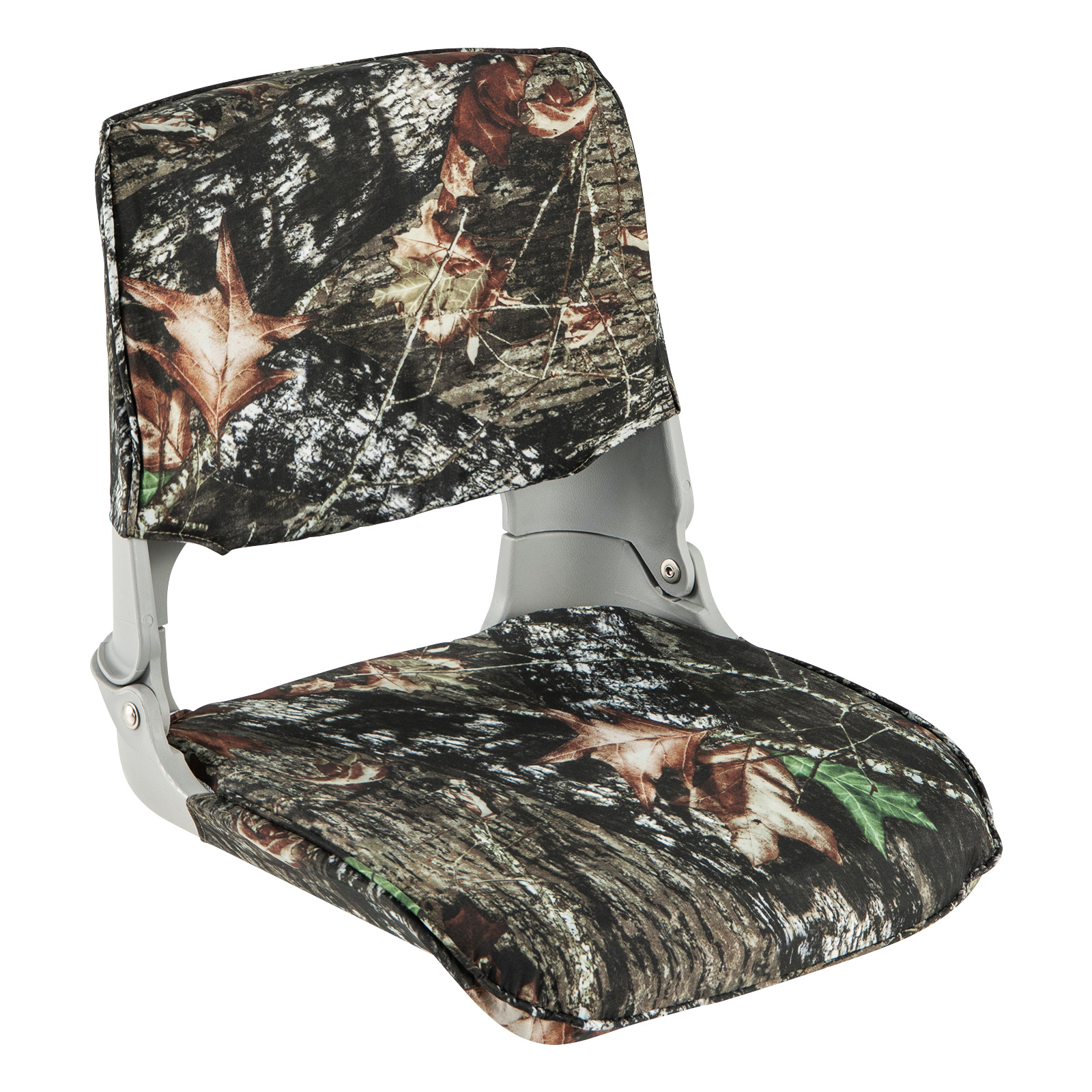 Image of Fishing Boat Seat, Padded Low Back Seat High-density , 4 Bolts, 300d Oxford Cloth Fabric Cover
