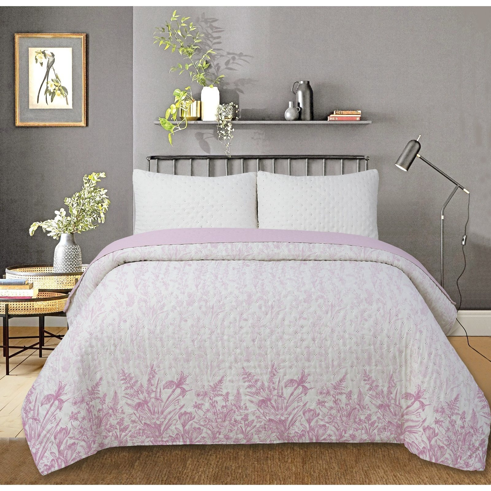 TEMU Ropa de Cama Reversible - Estampado y Pontilhado - 100% Microfibra al - Disponibles