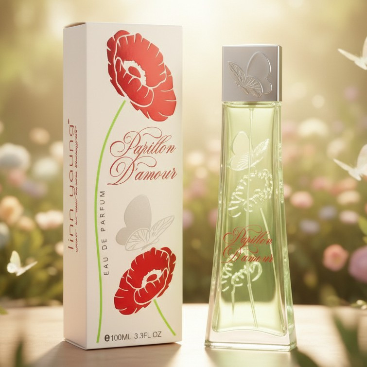 Everlyx - Young Papillon Perfume For Women, 100ml, Fragrance With Fresh And Light Notes, Delicate And Feminine With And Elegant Base