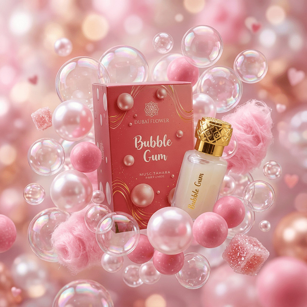 Image of Dubai Flower Bubble Gum Musc Tahara Perfumed 12ml