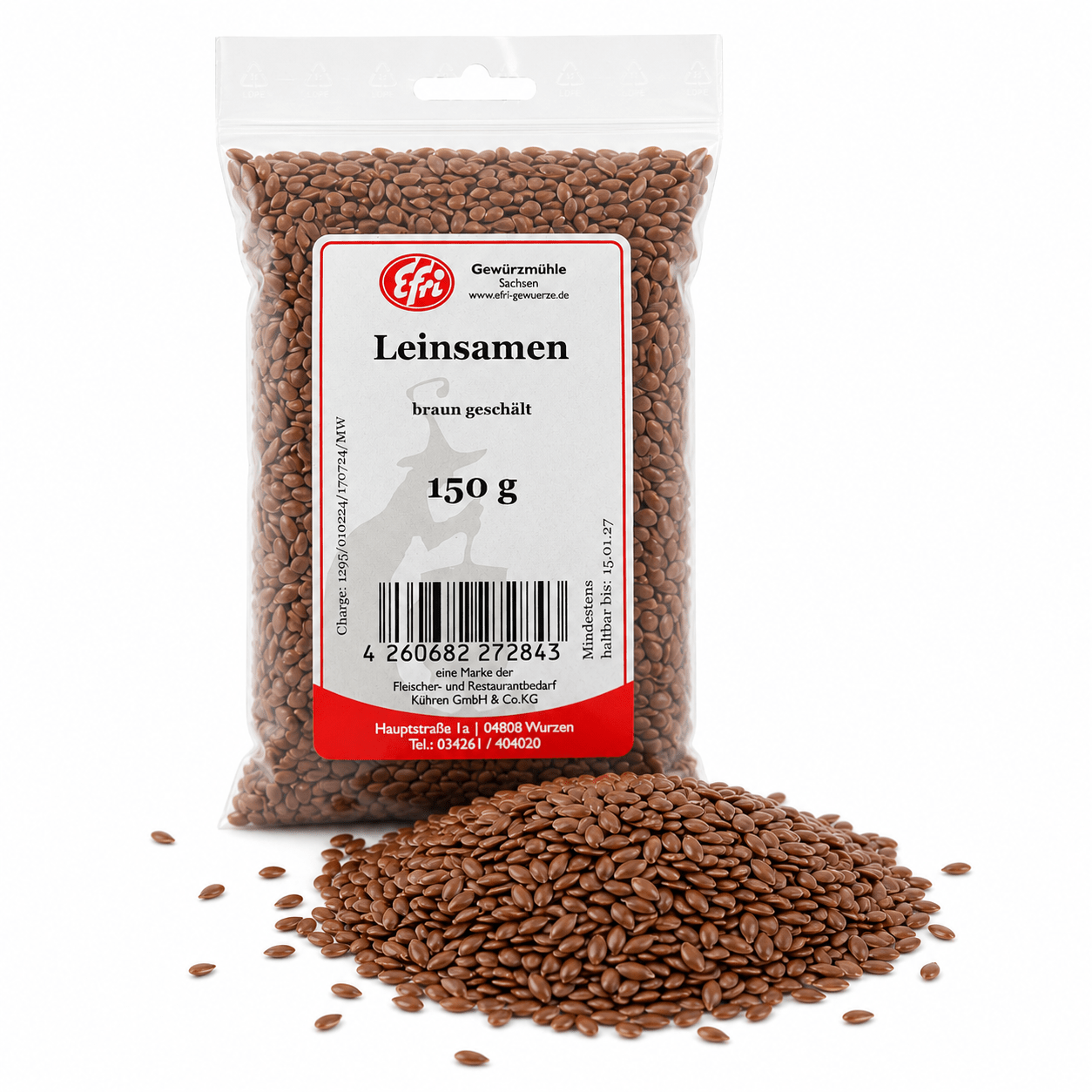 Flaxseeds Brown Unshelled 150g