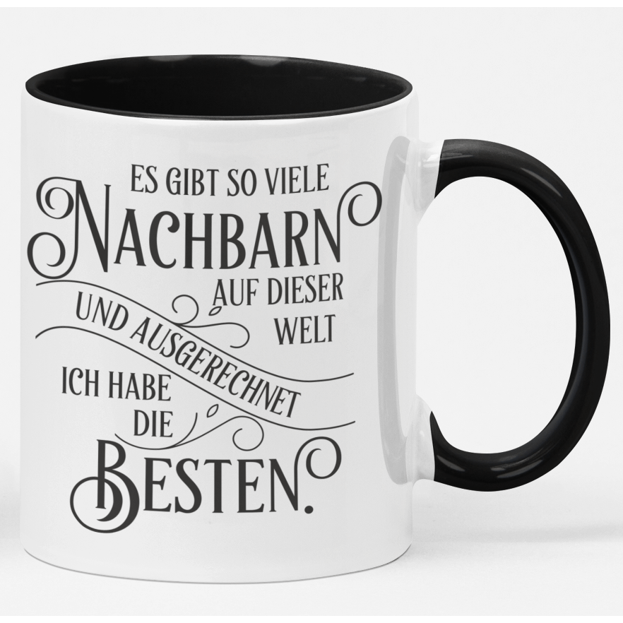 Image of Coffee Cup, Mug, Cup " Are So Many Neighbors In The World..." Gift For Neighbors