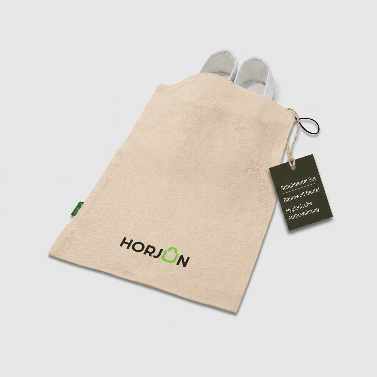 Image of Horjun Shoe Bag 4pcs Set- Shoe Bags - Dust Protection - Travel Accessories - Suitcase Organizer Set - Shoe Storage