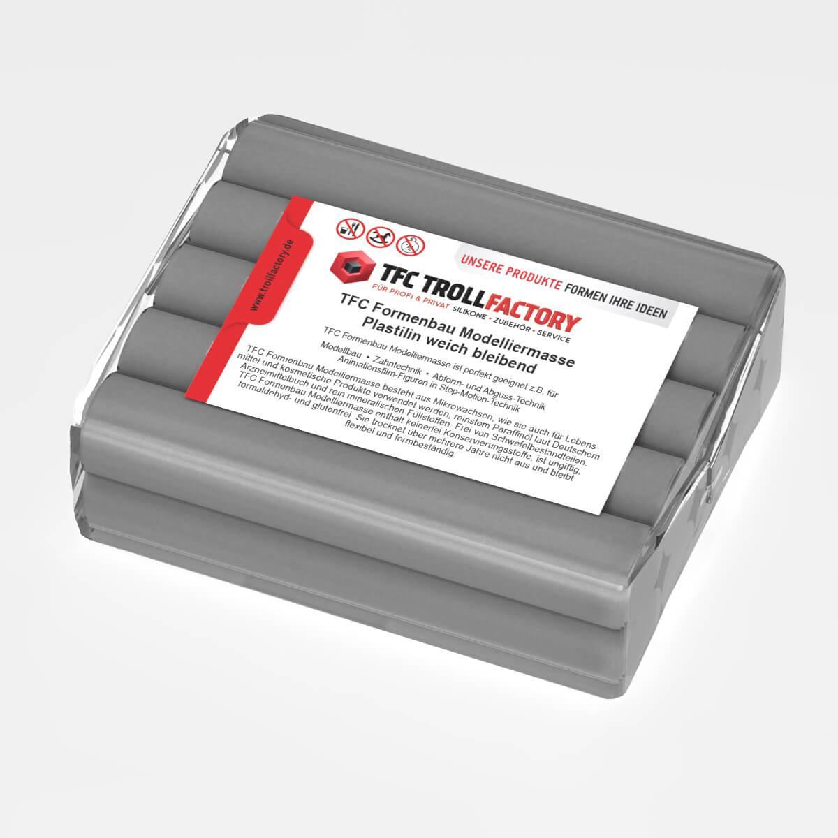 Image of Tfc Formenbau Modeling Clay Soft Permanent Sulfur-free - Size: 1000g