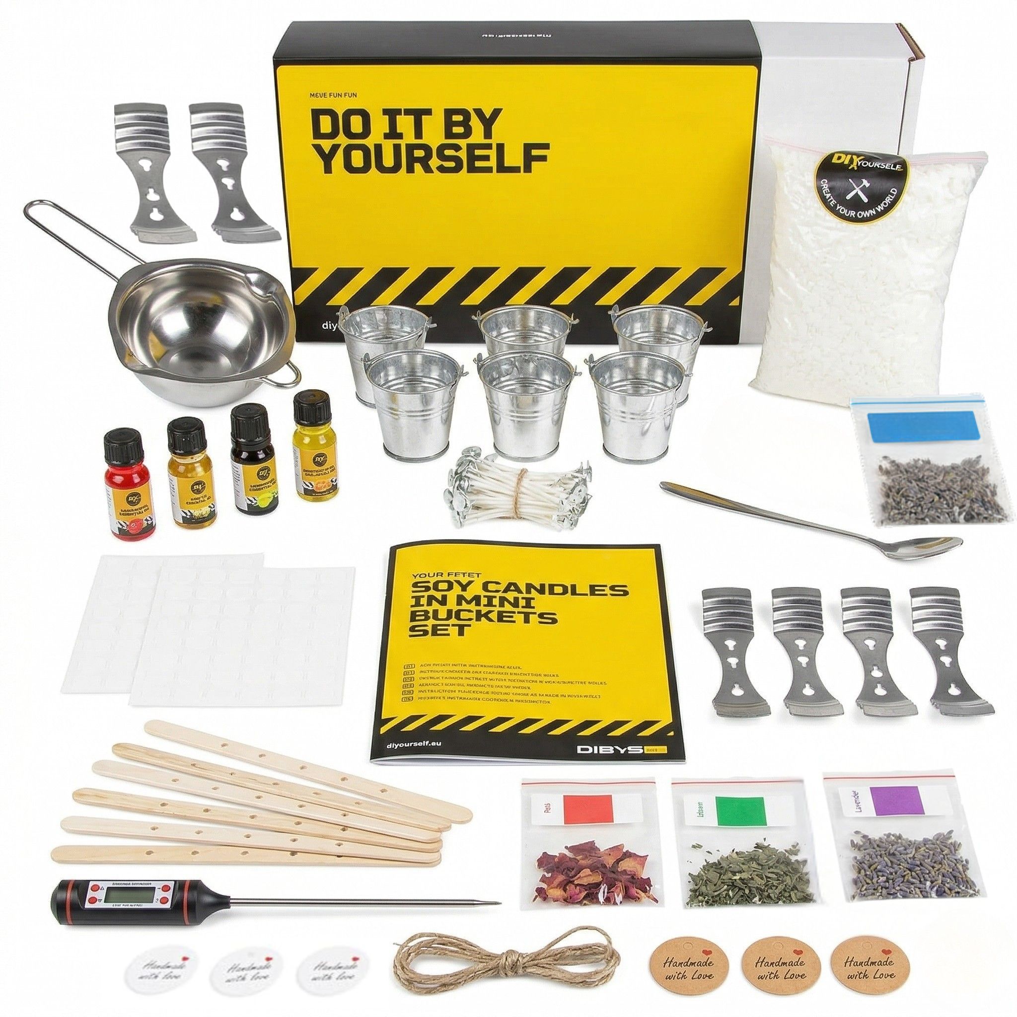 Diy Soy Candle Making Kit With Accessories