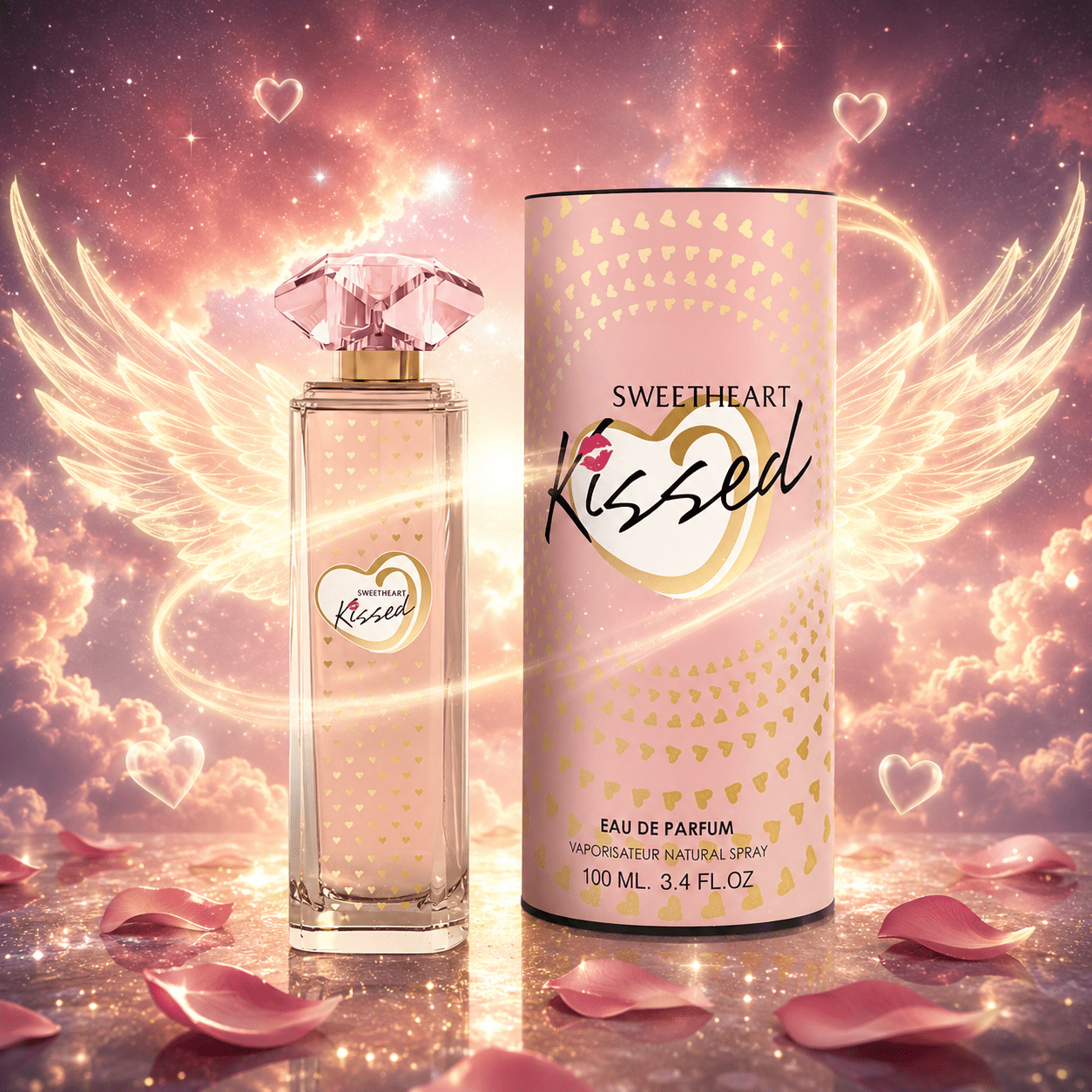 E-shop Everlyx - Parfüm Sweetheart by Montage Brands 100 ml - Süßer und leuchtender, femininer Duft mit fruchtigen und Vanille-Noten - Jugendliches und