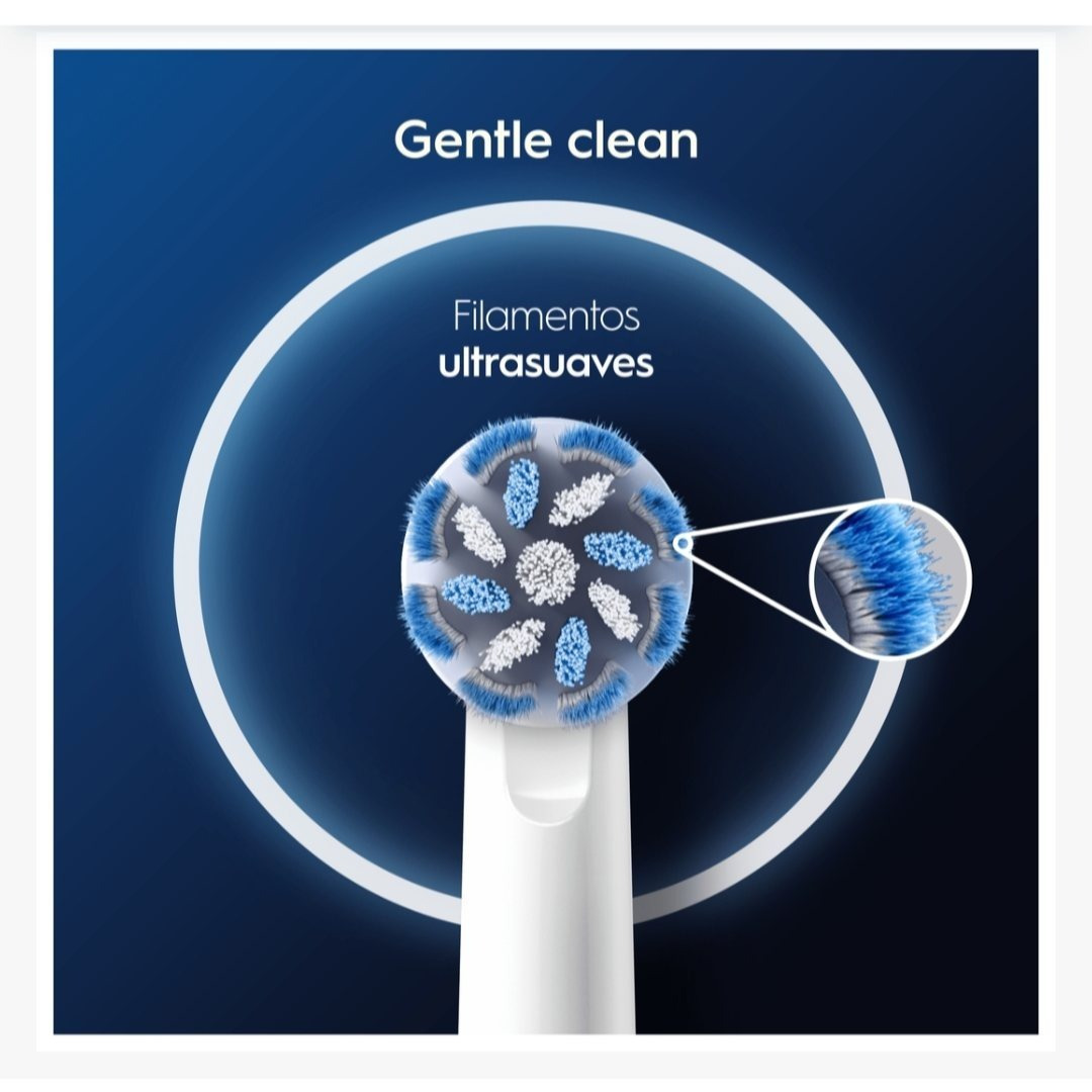 oral b   cabezales de repuesto para cepillos eléctricos paquete de 9 unidades