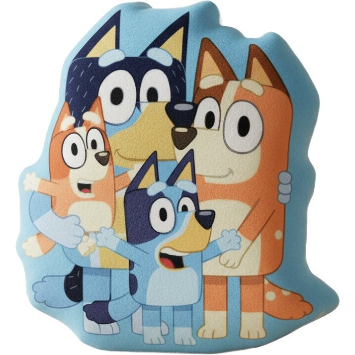 3d Shaped Cushion For Kids In Polyester With Character Shape