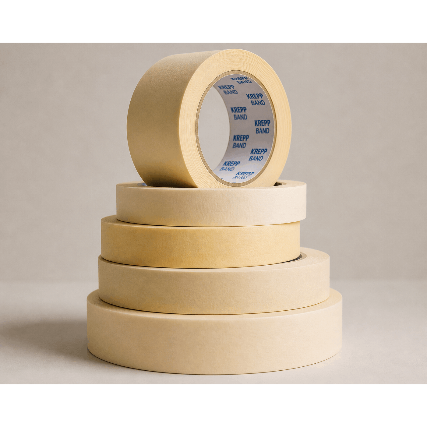 TEMU 6 Rolls Of Painter's Tape 25mm X 50m / Crepe Tape, Yellow Masking Tape / Residue-free Painter's Tape / High Without Residue, Heat-resistant,