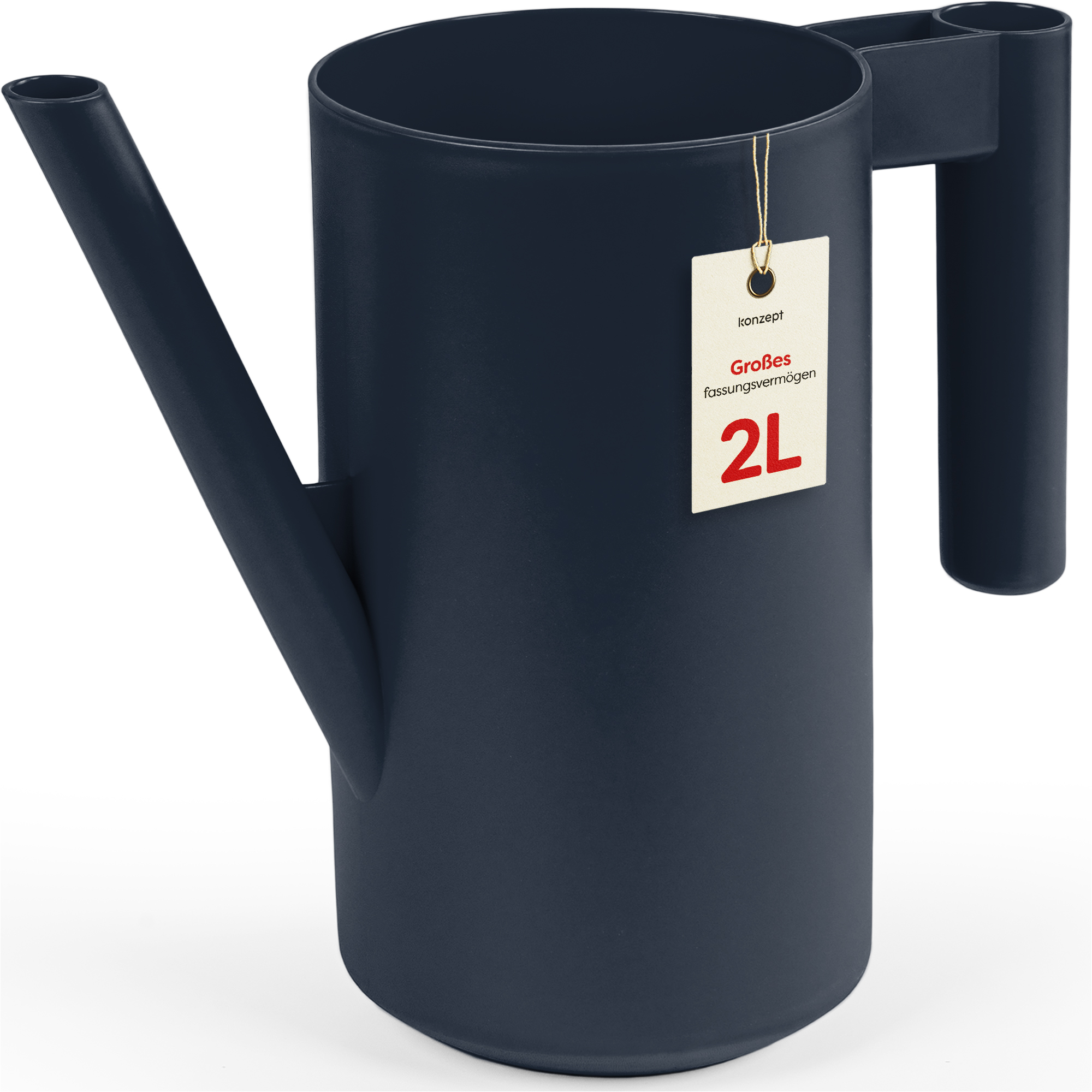 Image of Small Watering Can For Indoor Plants 2 L – Plastic Flower Watering Can With Narrow Spout And Ergonomic Handle, Uv & Weather Resistant, Durable, For Home, Balcony & Garden