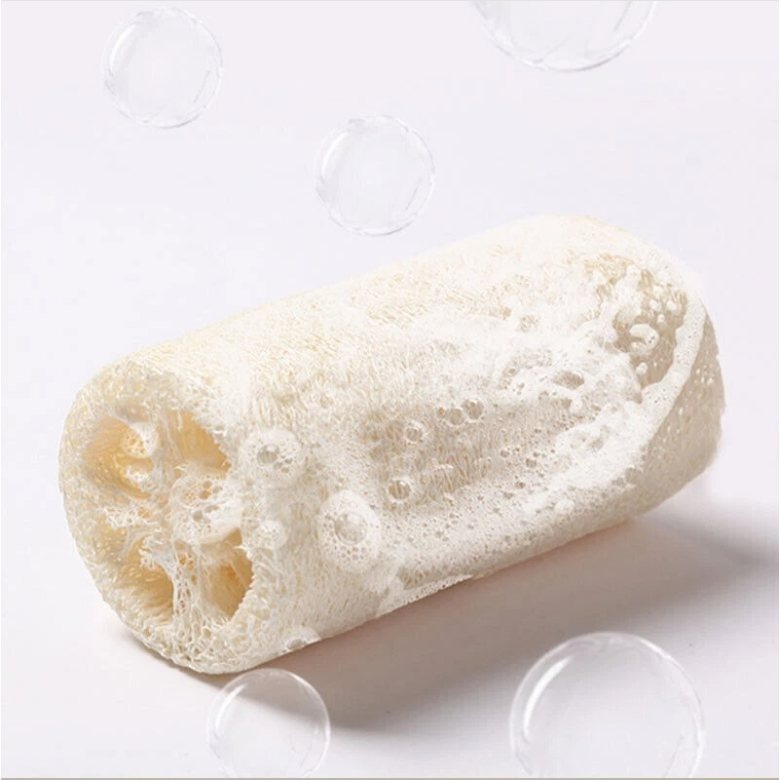 12 Pack Natural Loofah Plant Fiber Scrubber Set