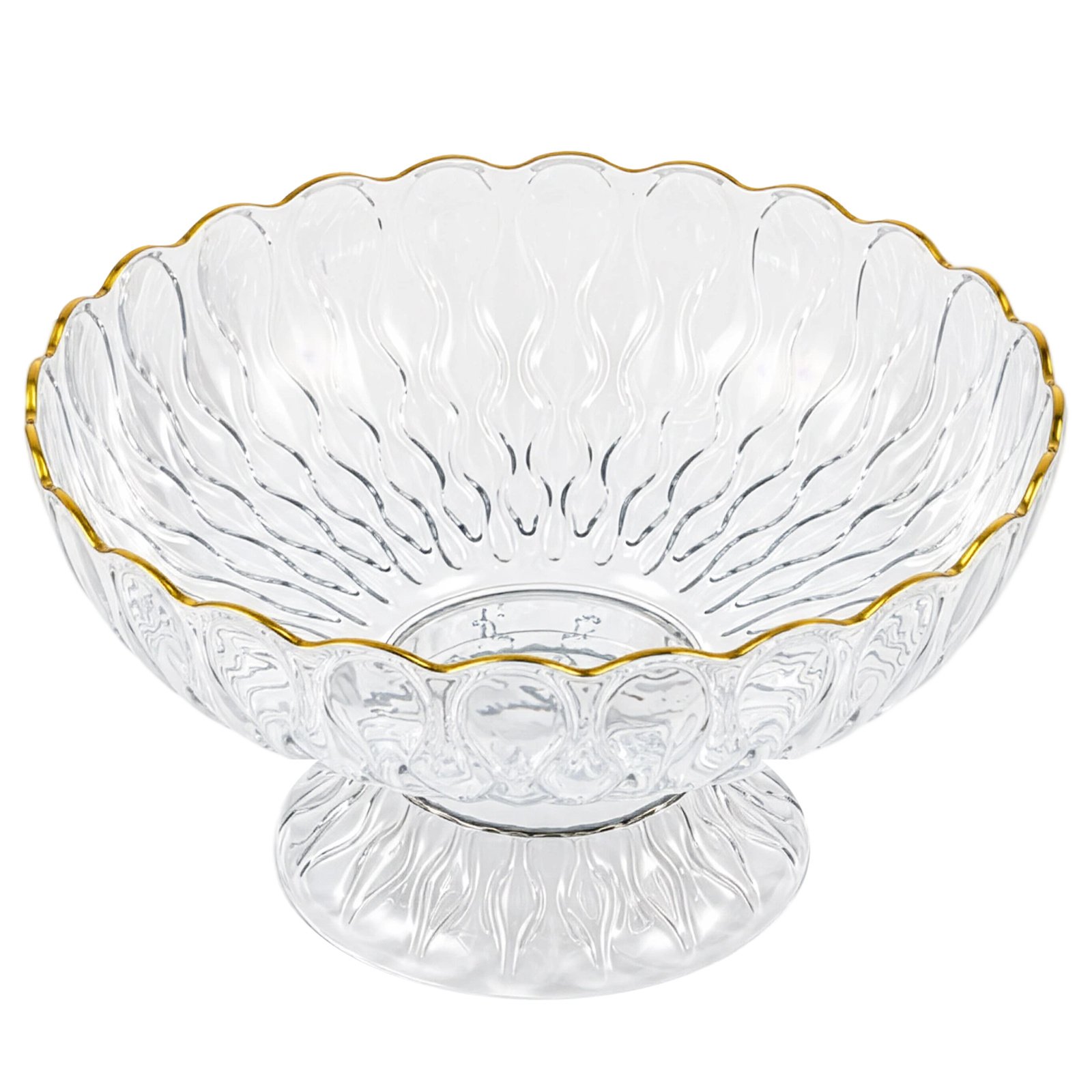 TEMU 1pc A Tall Fruit Plate Featuring From Penh. A Perfect Accessory For Showcasing Fruits, Snacks, And Pastries