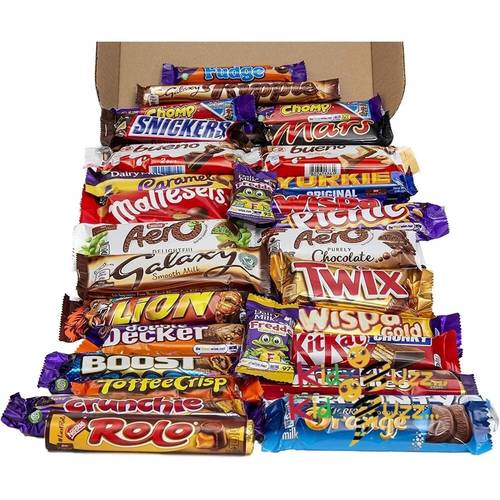 mix 11 chocolate gift hamper different size chocolate bars perfect treat