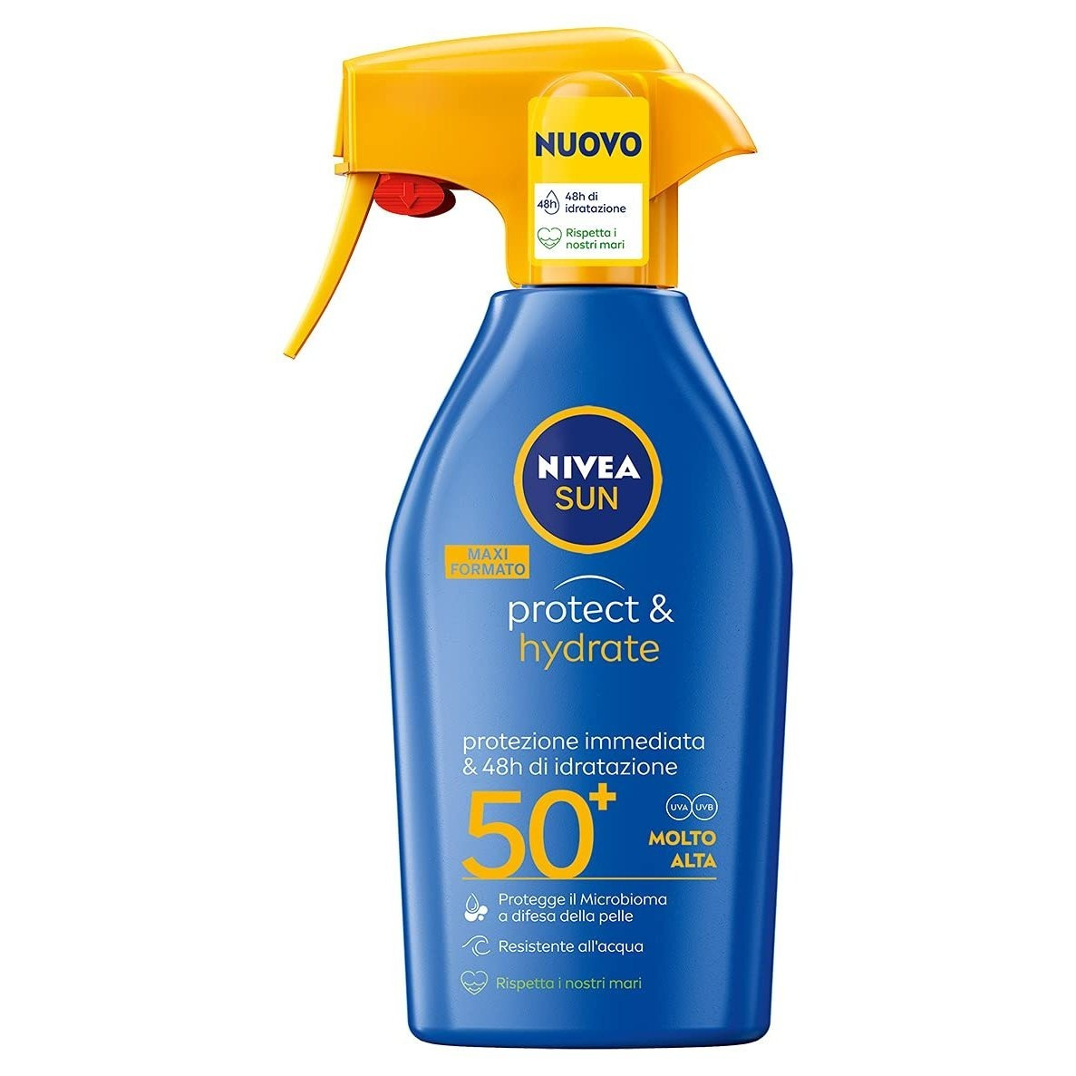    hidratante en spray, protector solar, spf50 250ml