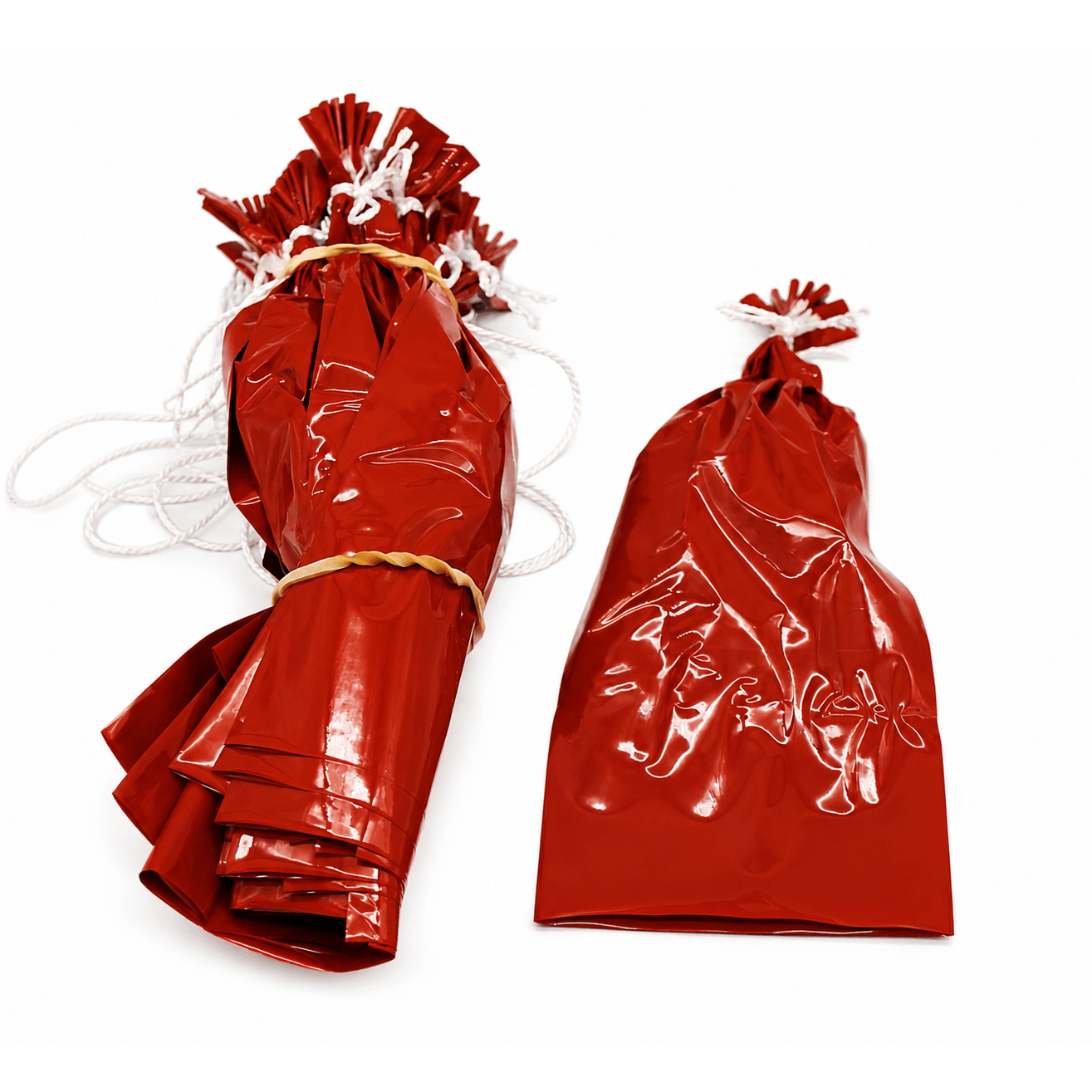 Image of Artificial Sausage Casings For Sausage Making, Brown, 55 And Length, Contents 25 Pieces
