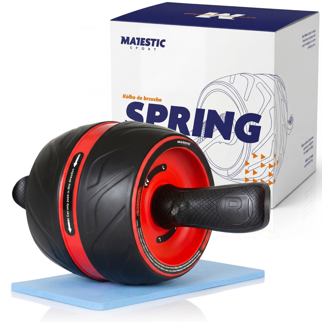 Image of And Fitness Exercise Ring With Spring - Wide Tread - Built- Facilitates The Negative Phase Of The Exercise - Diameter: 19cm - Width: 38cm