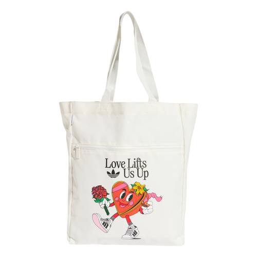 heart tote white work school graphic print rrp 30
