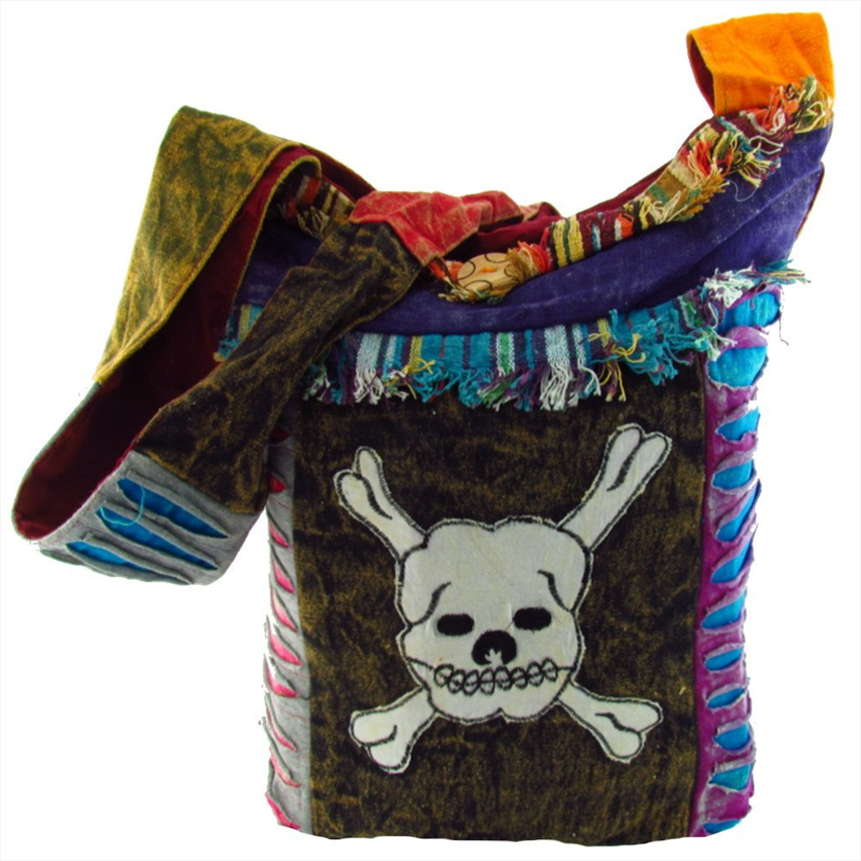 Image of Yogi Bag Handbag Casual Bag In Skull Head Shoulder Bag Festival Bag T-806