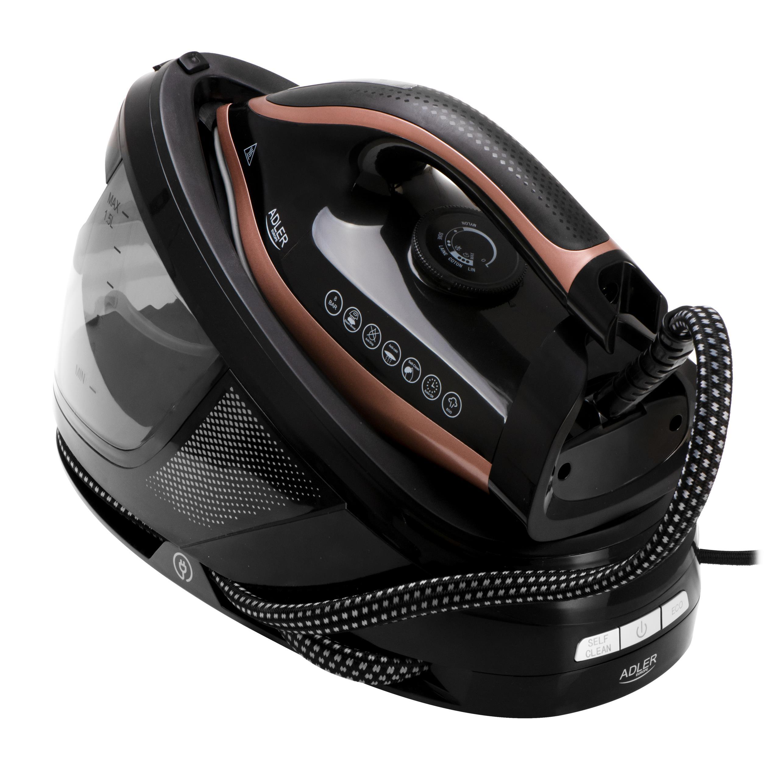 TEMU Generator With Iron 8 Bar 3100w Steam Ironing 160 G/min Steam Output 600 G/min Vertical Steam Ironing Of Dry Ironing Auto-off Fireman Anti-drip