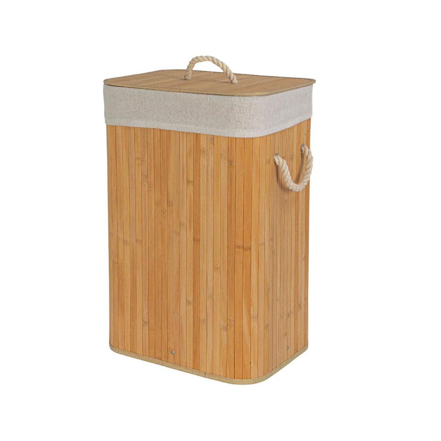 Nordika cesto de ropa natural para hogar