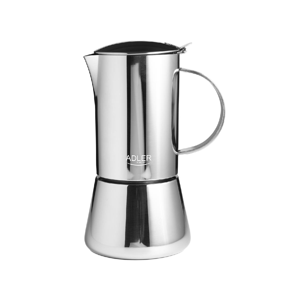 Image of Adler Stainless Steel Espresso Machine, 0.3 L