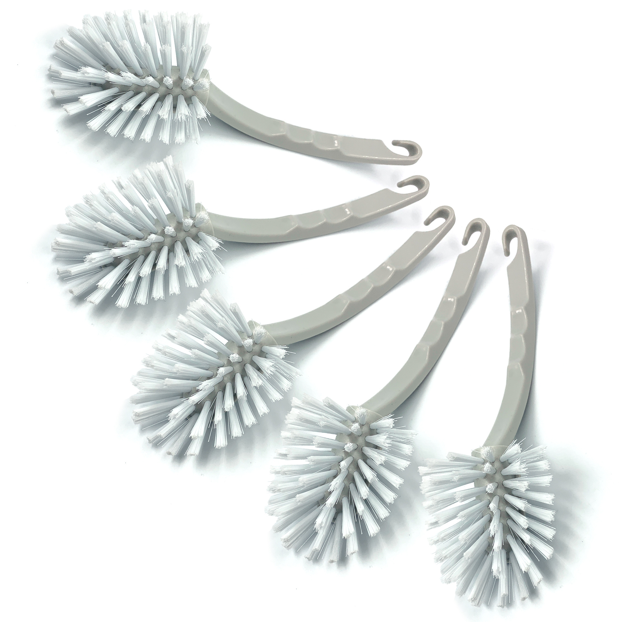 TEMU Dish Brushes Firm Bristle Kitchen Washing Up & Sink Scrubbers - Pack Of 5