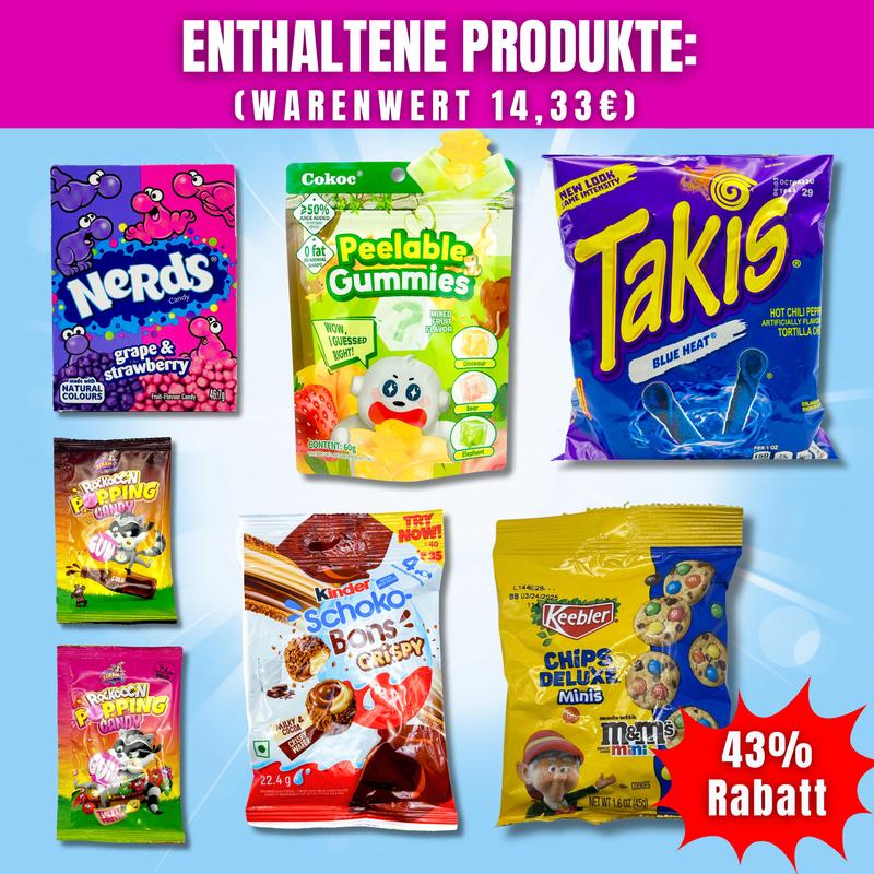 10€ Tiktok Bundle (7 Different Packages Of The Most Viral Tiktok Snacks)