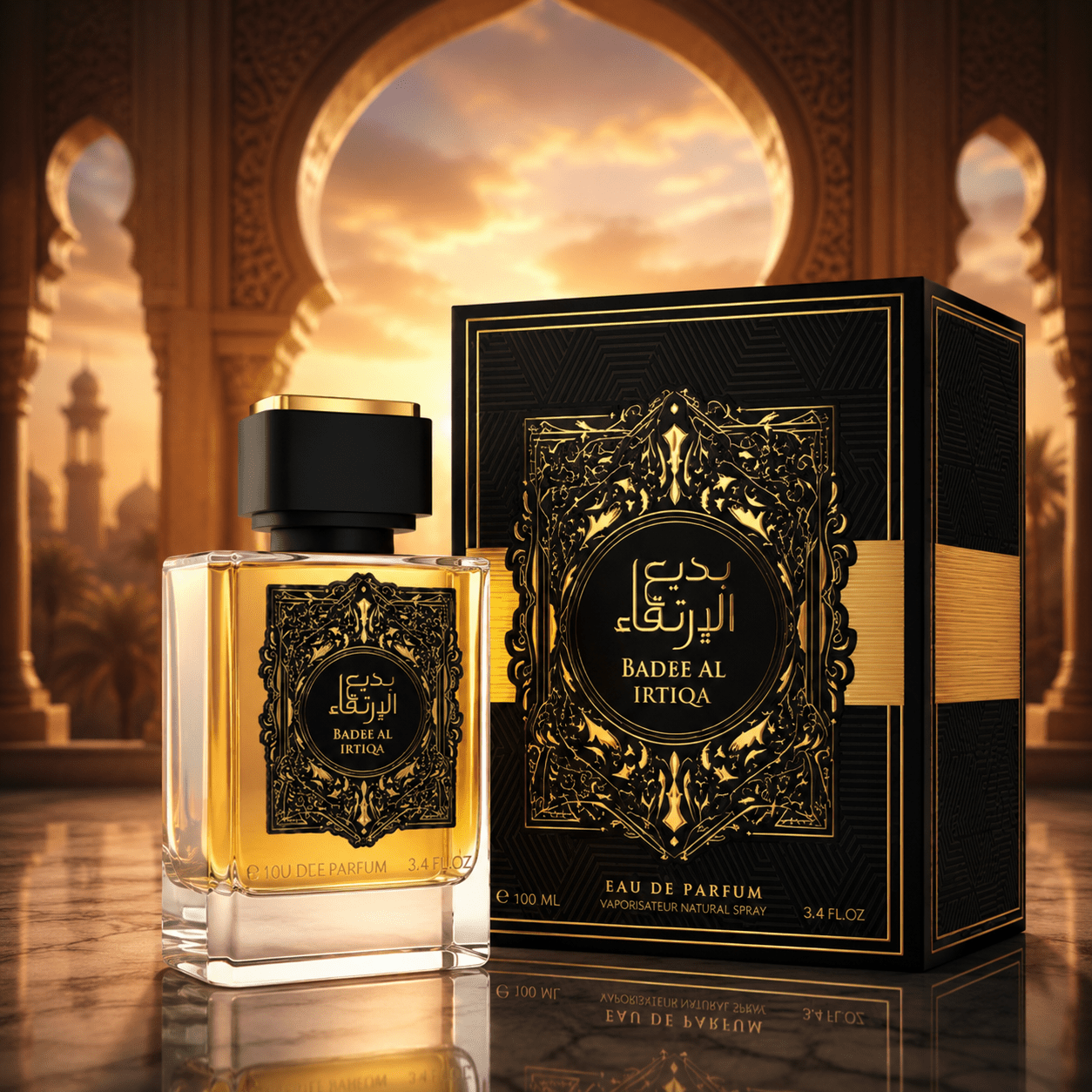 Everlyx - Perfume Al By 100 Ml - Arabic Unisex Fragrance With Oriental And Notes - Elegant, , And Long-lasting With Golden Touches That Luxury And Distinction - Ideal For .