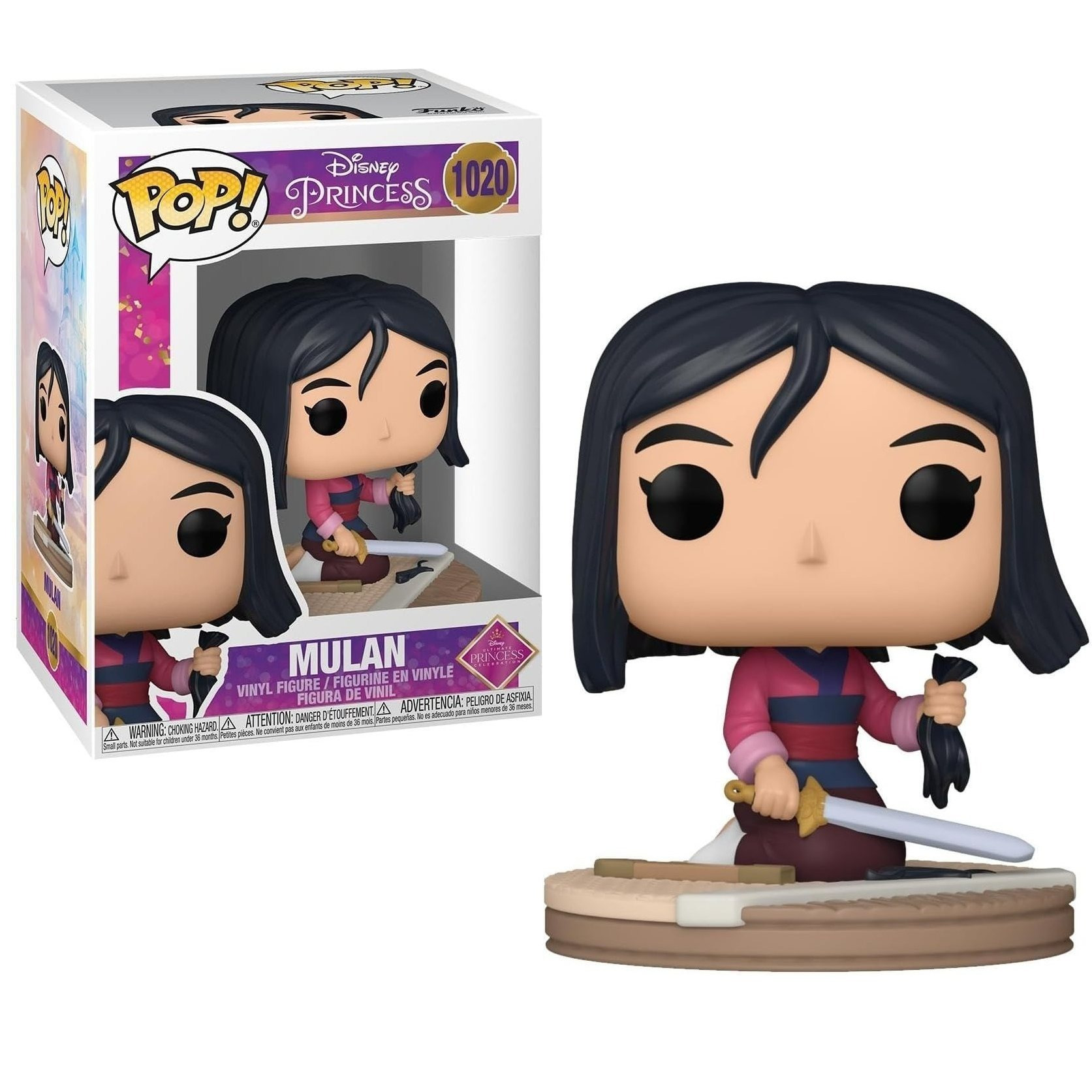 Funko Pop Disney Mulan Princess 1020: retailer-supplied image