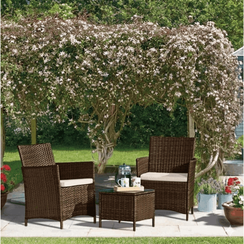 3 piece rattan bistro set brown garden furniture set brown furniture set 3 piece garden furniture outdoor furniture set