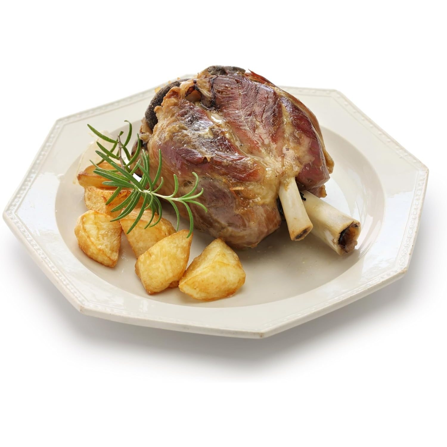 TEMU Moretti簧 Stinco di Maiale Precotto �� 500 gr �� Carni Selezionate & Cottura al Vapore �� Senza Glutine e Lattosio e Senza Conservanti (3 pezzi)