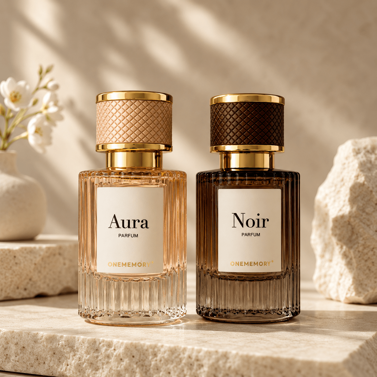 TEMU ONEMEMORY COffret Eau de Parfum 2*30ML – Parfum Oriental Café & Agrumes – Longue Tenue