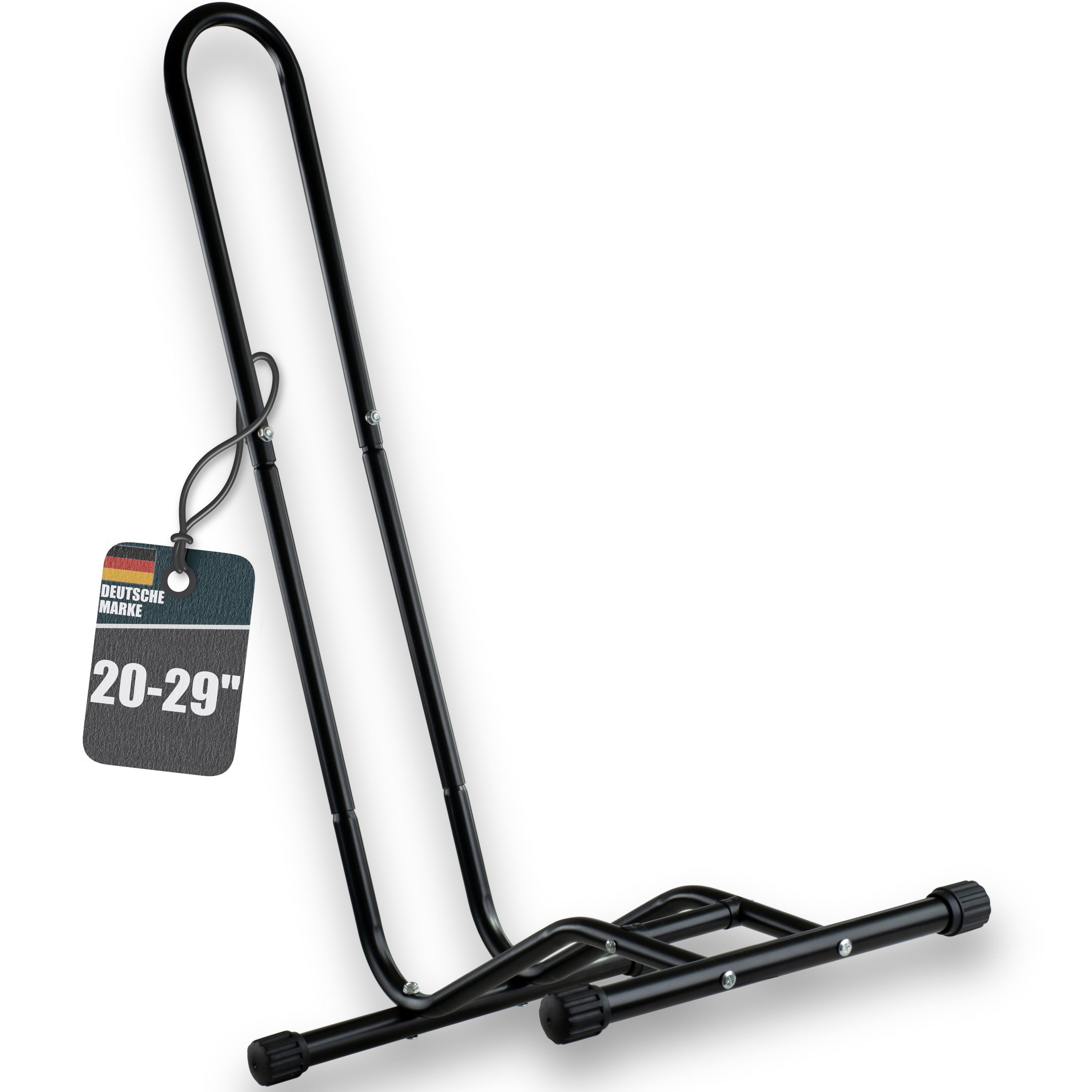 Image of Bike Stands For Mountain Bike & Mtb - Free-standing Bike Holder Floor Stand For Bicycles - Stable Bike Stand For E-bike, Road Bike & Trekking Bike - Space-saving Bike Stand For Garage & Basement