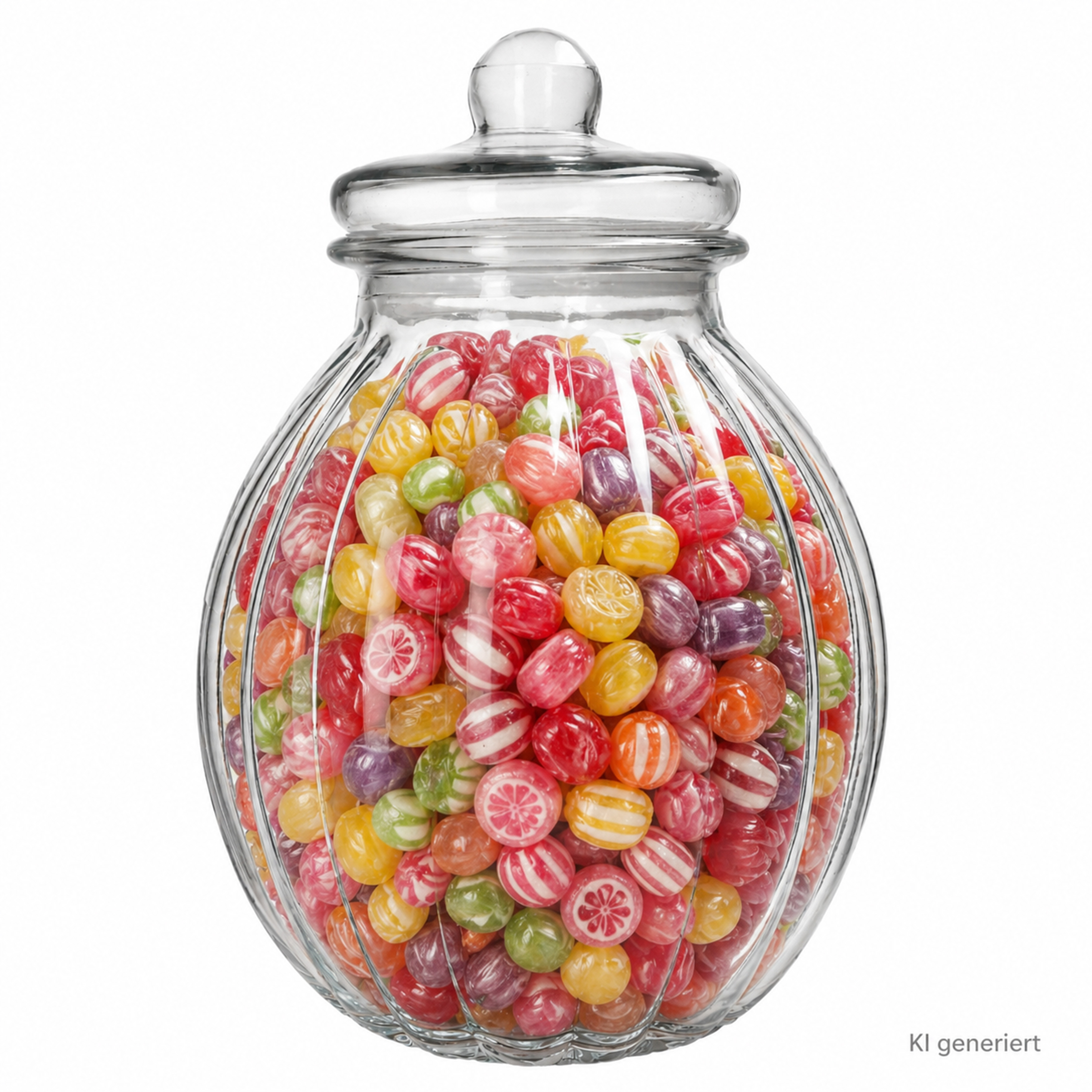 Vintage Bonbonglas 5.2l Glass Jar With Lid Storage Jar For