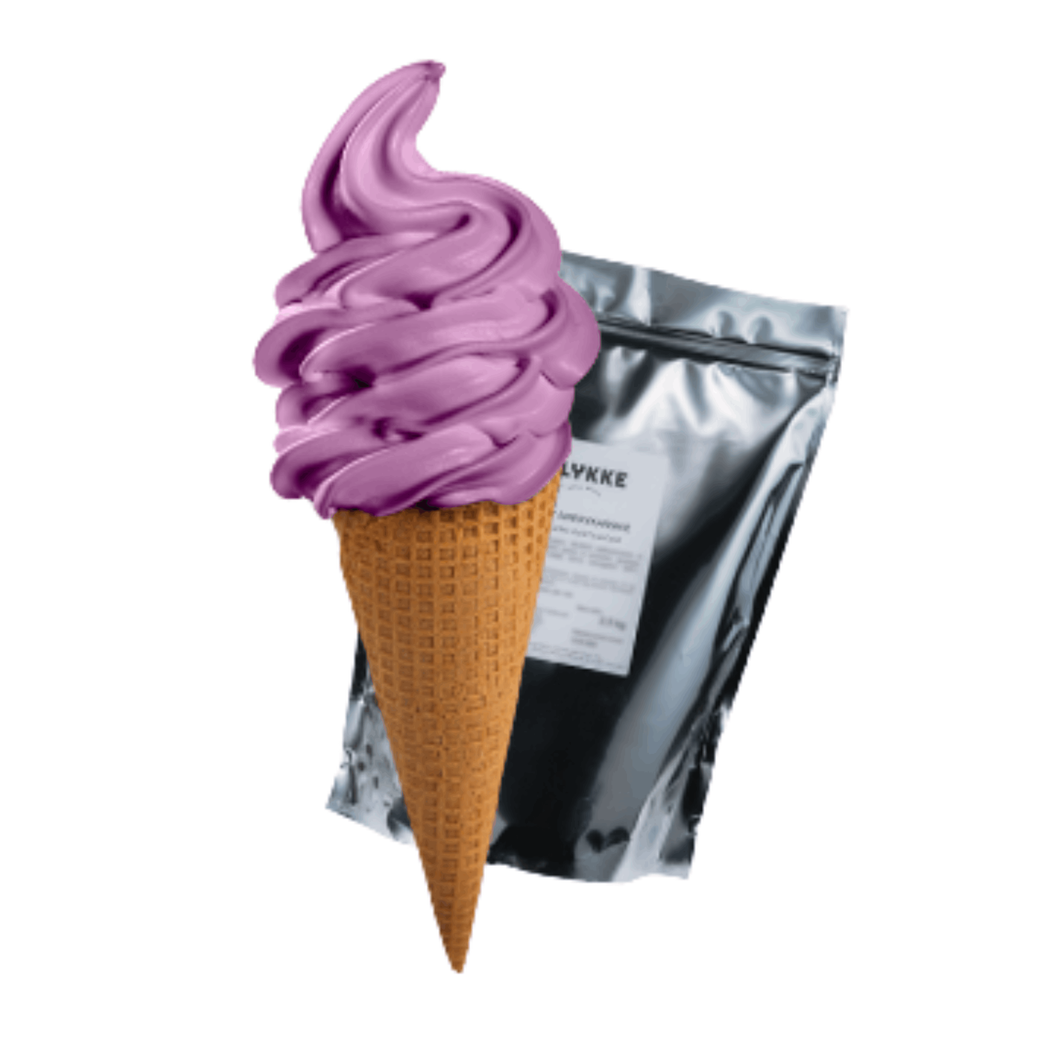 Blueberry Soft Serve Powder 2.5kg | 7-9 Liter Ready Mix | Ice Cream Powder For Soft Serve Machine - Creamy Soft Serve For Catering, Kiosk, Food Truck & Events - Blueberry Flavored Ice Cream Powder