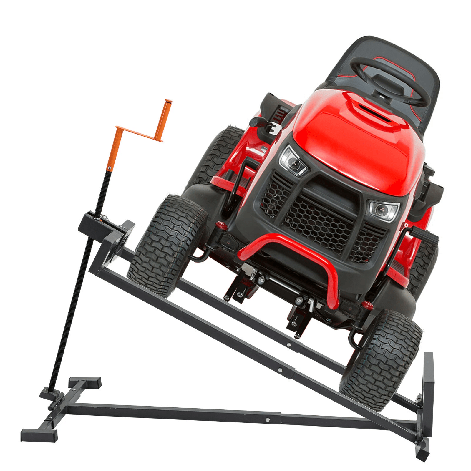 Image of Lawn Mower Tractor Lift Platform 400 Kg Foldable Lift Platform Lawn Mower Trailer Lift Device Lift Equipment