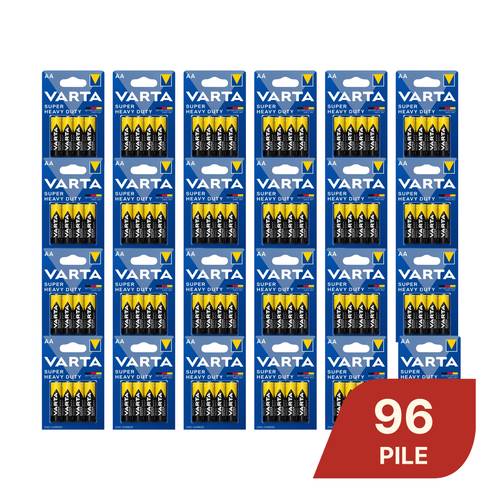 pack of duty carbon 1 5v r6 aa batteries for remote controls watches alarms
