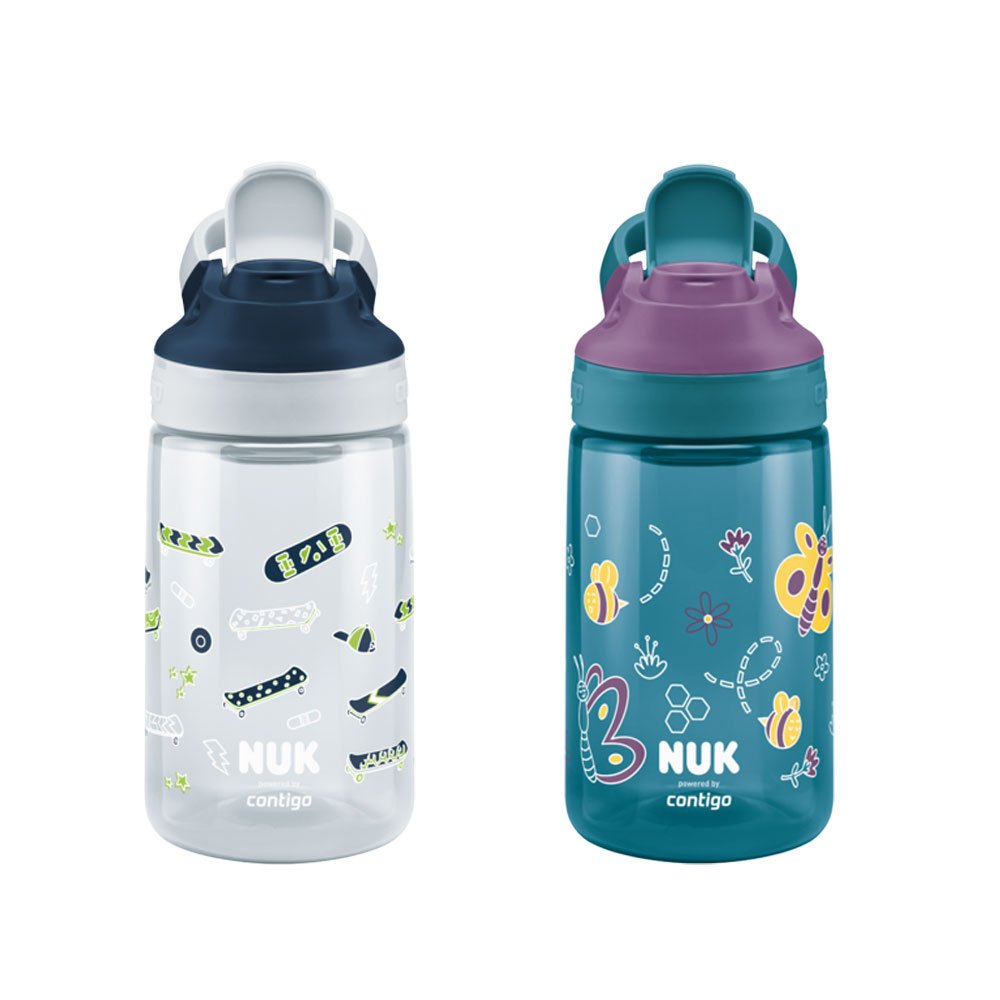 Nuk Contigo Easy 420ml Blue + Gray (2-pack)