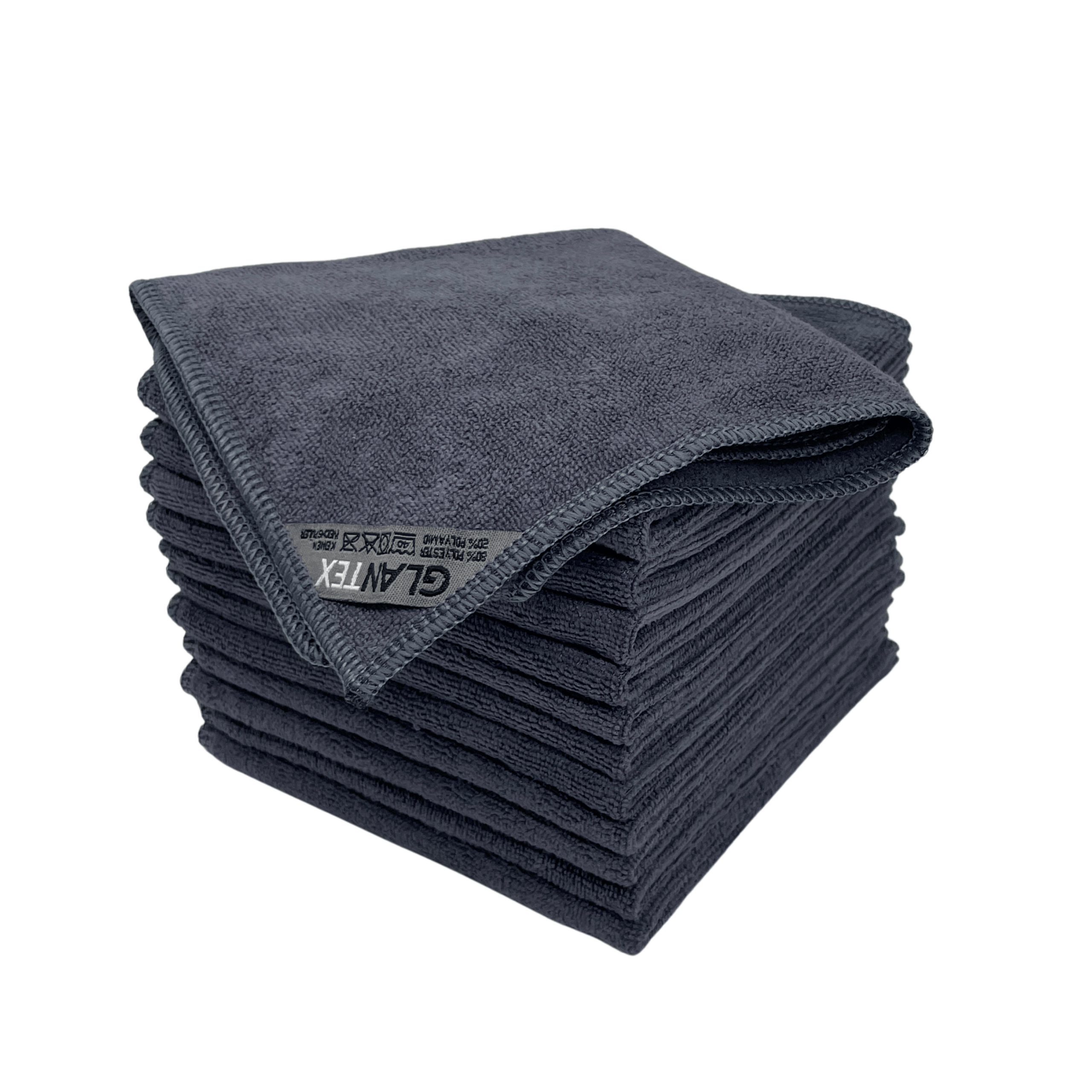 Image of Cleaning Cloth Set - Super Absorbent, & Reusable Microfiber Cloths For Kitchen, Bathroom, Car, Living Room & Furniture. Durable Microfiber . Reusable Cleaning Cloth.